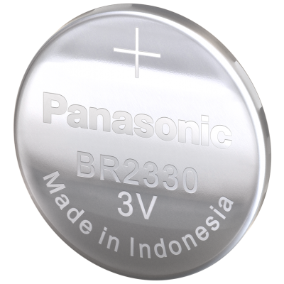 BR2330 Lithium knapcelle batteri Panasonic