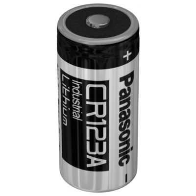 CR123 Lithium batteri Panasonic 200stk/Bulk