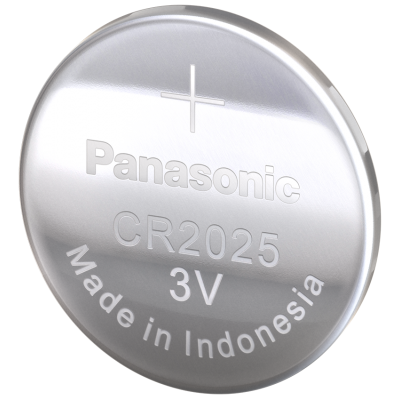 CR2025 Lithium Panasonic knapcelle batteri