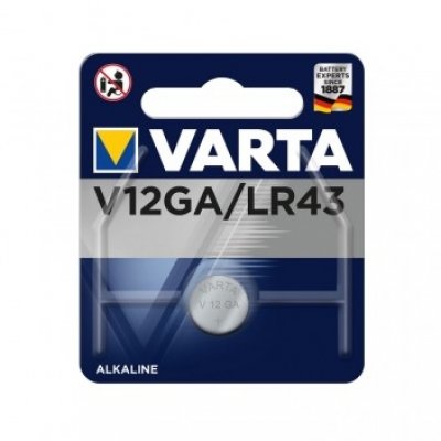 LR43 Varta Alkaline knapcelle batteri A86/AG12
