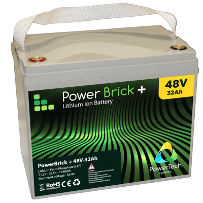 PowerBrick LiFePO4 batteri 48V/32Ah