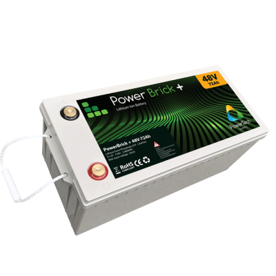 PowerBrick LiFePO4 batteri 48V/72Ah