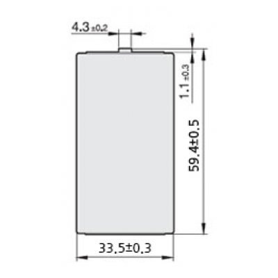 Tekcell Lithium D batteri SB-D02