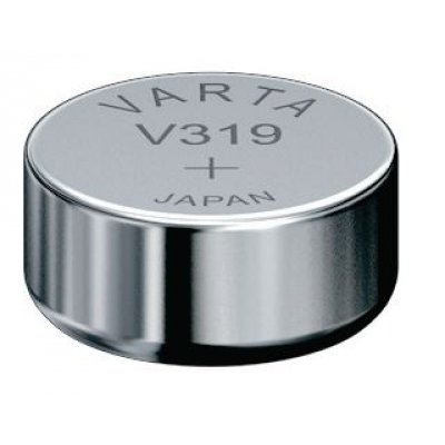 V319 Sølvoxid Knapcelle batteri Varta