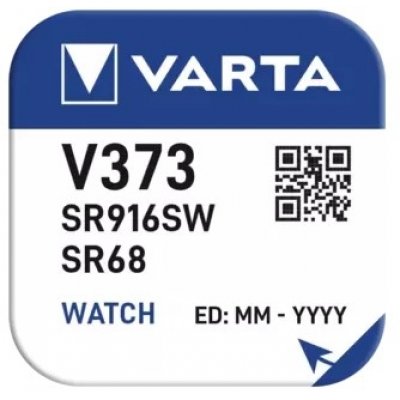 V373 Sølvoxid batteri Varta SR916