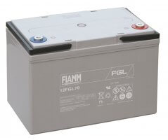 12V/70Ah FIAMM 10 års Blybatteri 12FGL70