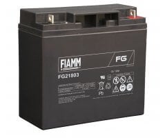 12V/18Ah FIAMM 5 års Blybatteri FG21803