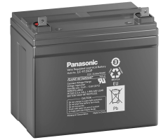 12V/33Ah Panasonic Blybatteri 6-9år LC-V1233P
